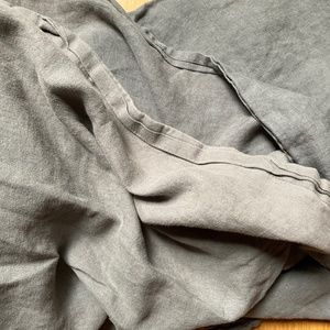 Full-size Linen Flat and Fitted Marcel Sheet Set